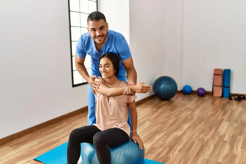 Sesión de kinesiología en QuiroHome