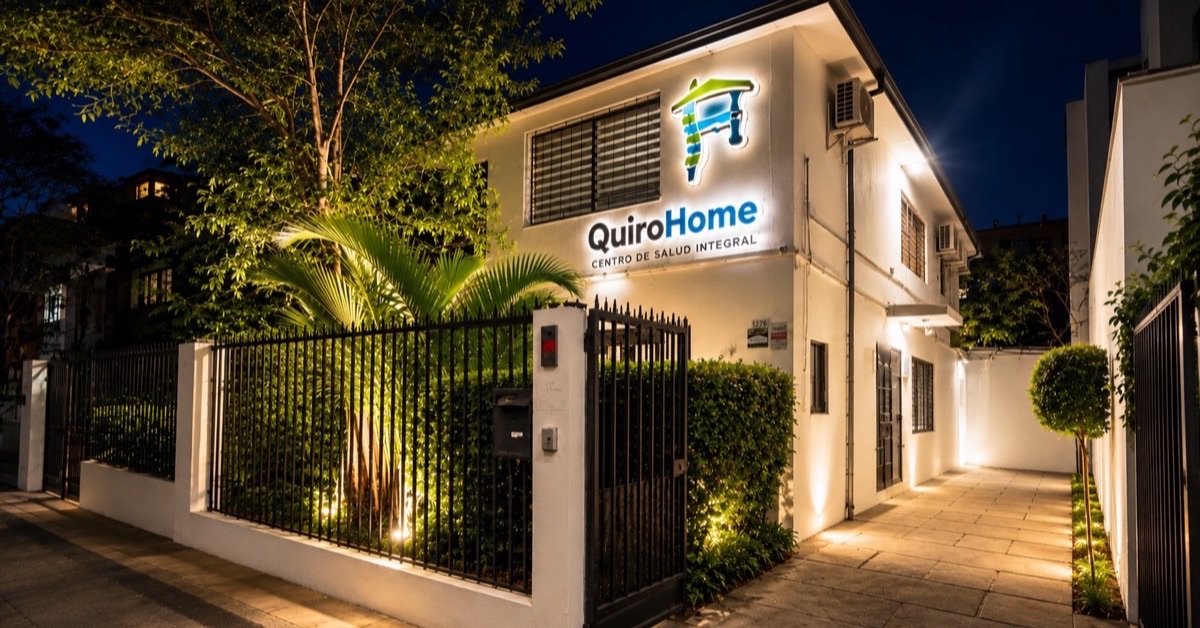 Fachada de QuiroHome Providencia, Pérez Valenzuela 1276