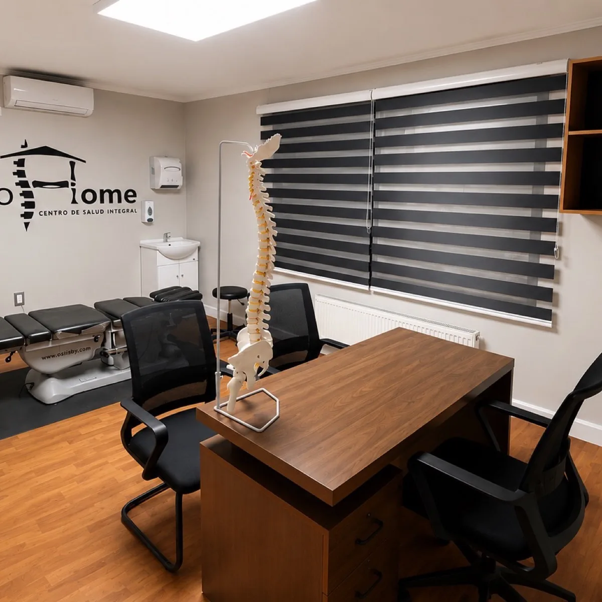 Box de quiropraxia de QuiroHome Providencia