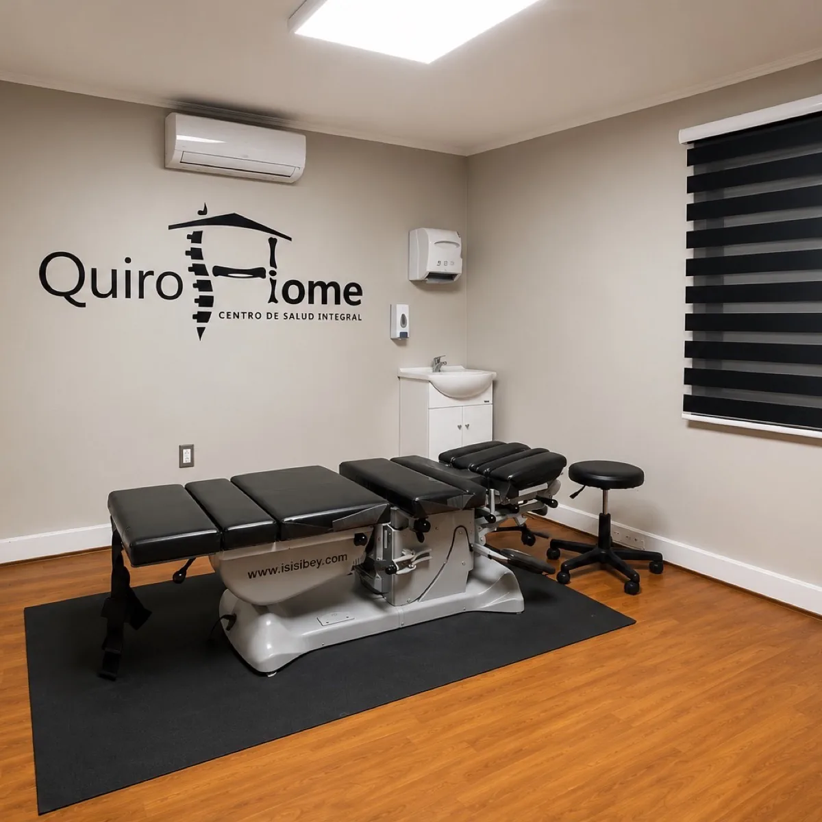 Box de quiropraxia de QuiroHome Providencia