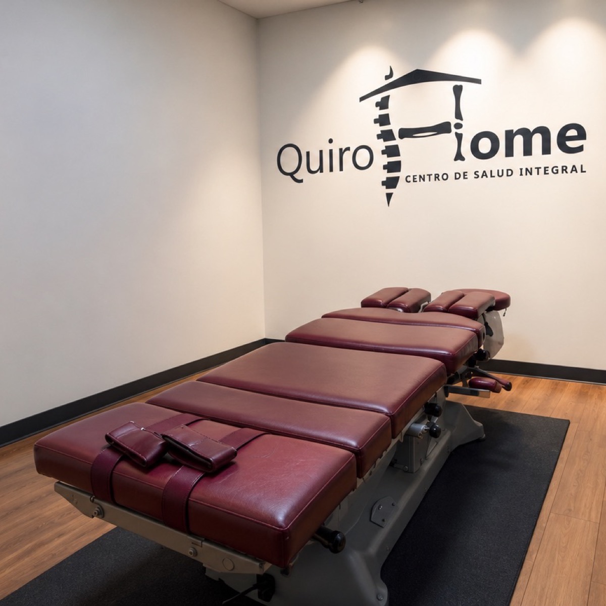 Box de quiropraxia de QuiroHome Providencia