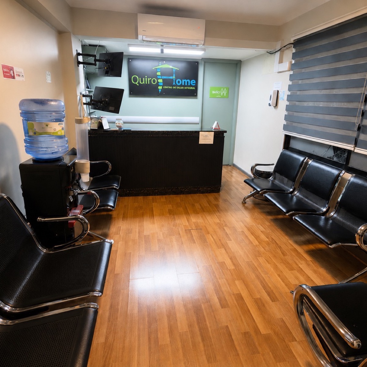 Sala de espera de QuiroHome Providencia