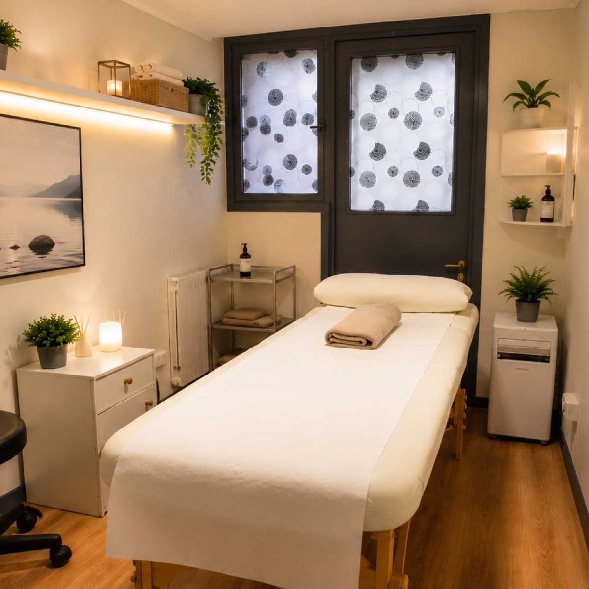 Sala de masoterapia de QuiroHome Providencia