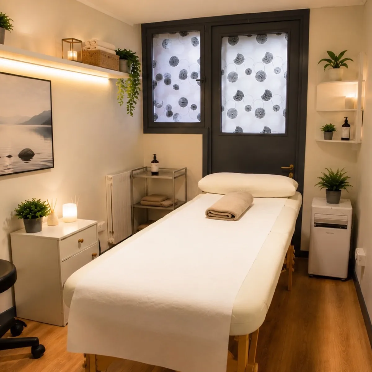 Sala de masoterapia de QuiroHome Providencia