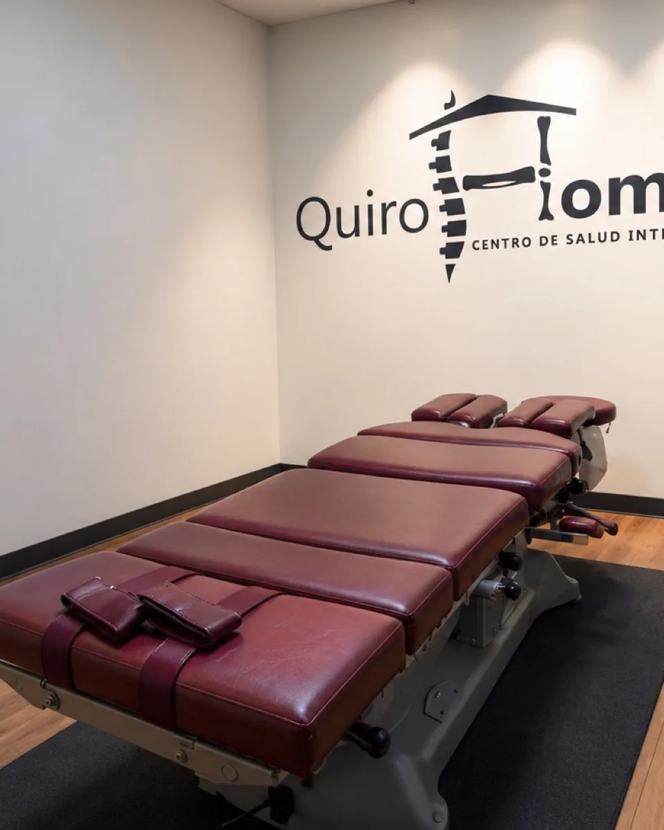 Box de quiropraxia de QuiroHome Providencia