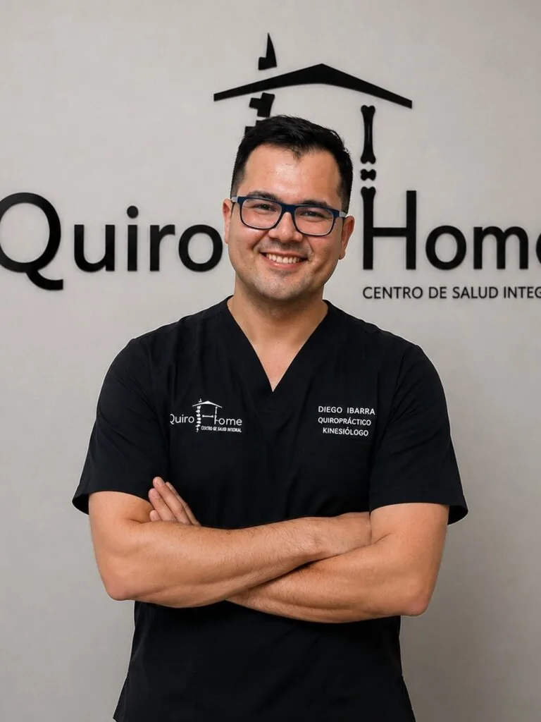 DC. Diego Ibarra, quiropráctico y kinesiólogo en QuiroHome