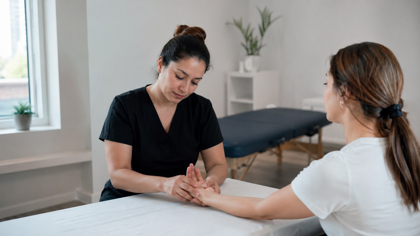 Masoterapia de manos en QuiroHome