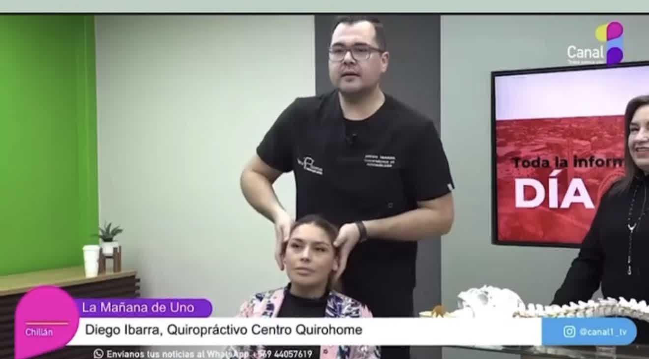 Diego Ibarra en La Manana de Uno de Canal 1 Chillan