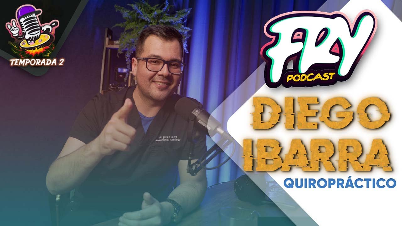 Diego Ibarra en el episodio 44 de Fry Podcast