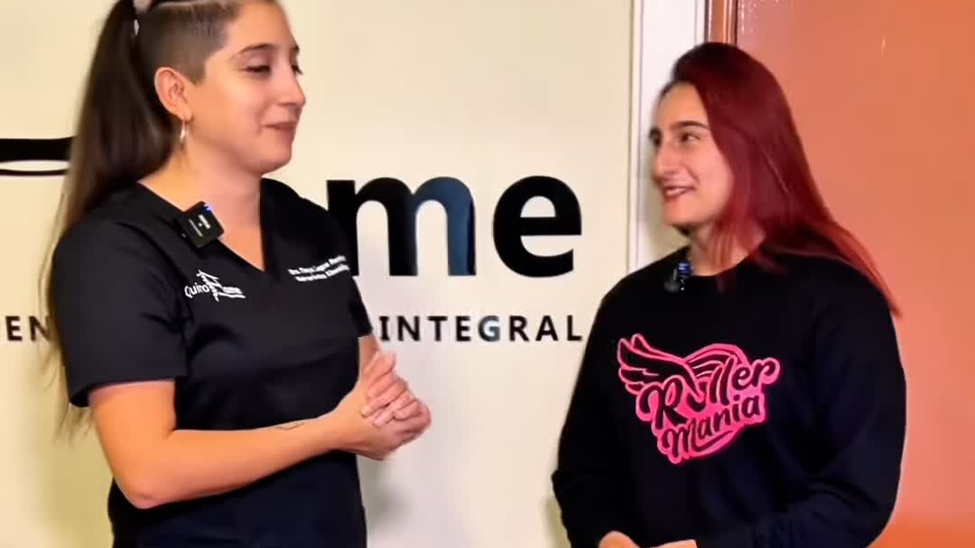 Profesora de Rollermania en QuiroHome
