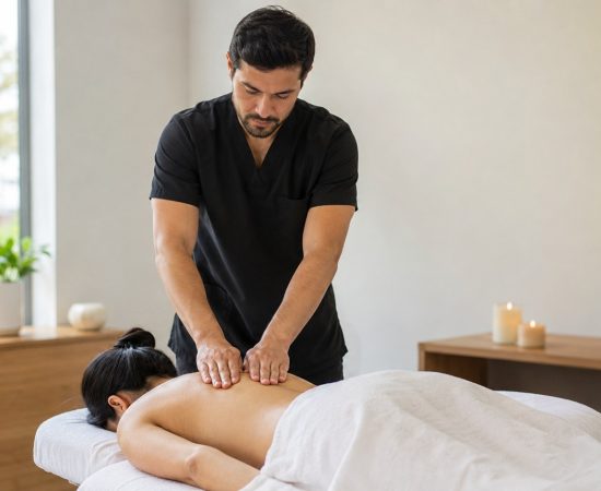 Masoterapia de espalda en QuiroHome