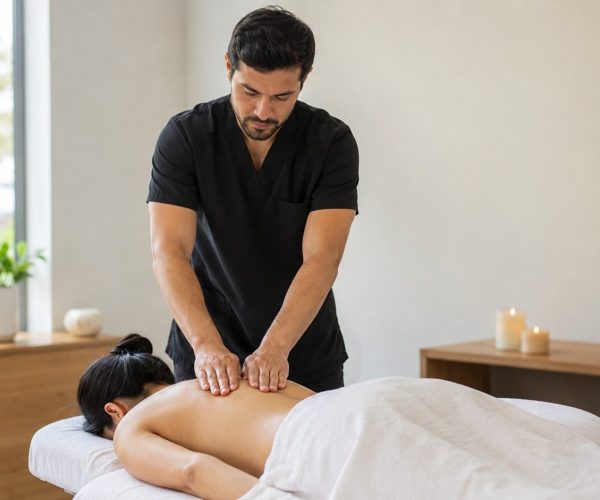 Masoterapia de espalda en QuiroHome