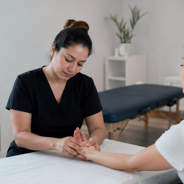 Masoterapia de manos en QuiroHome