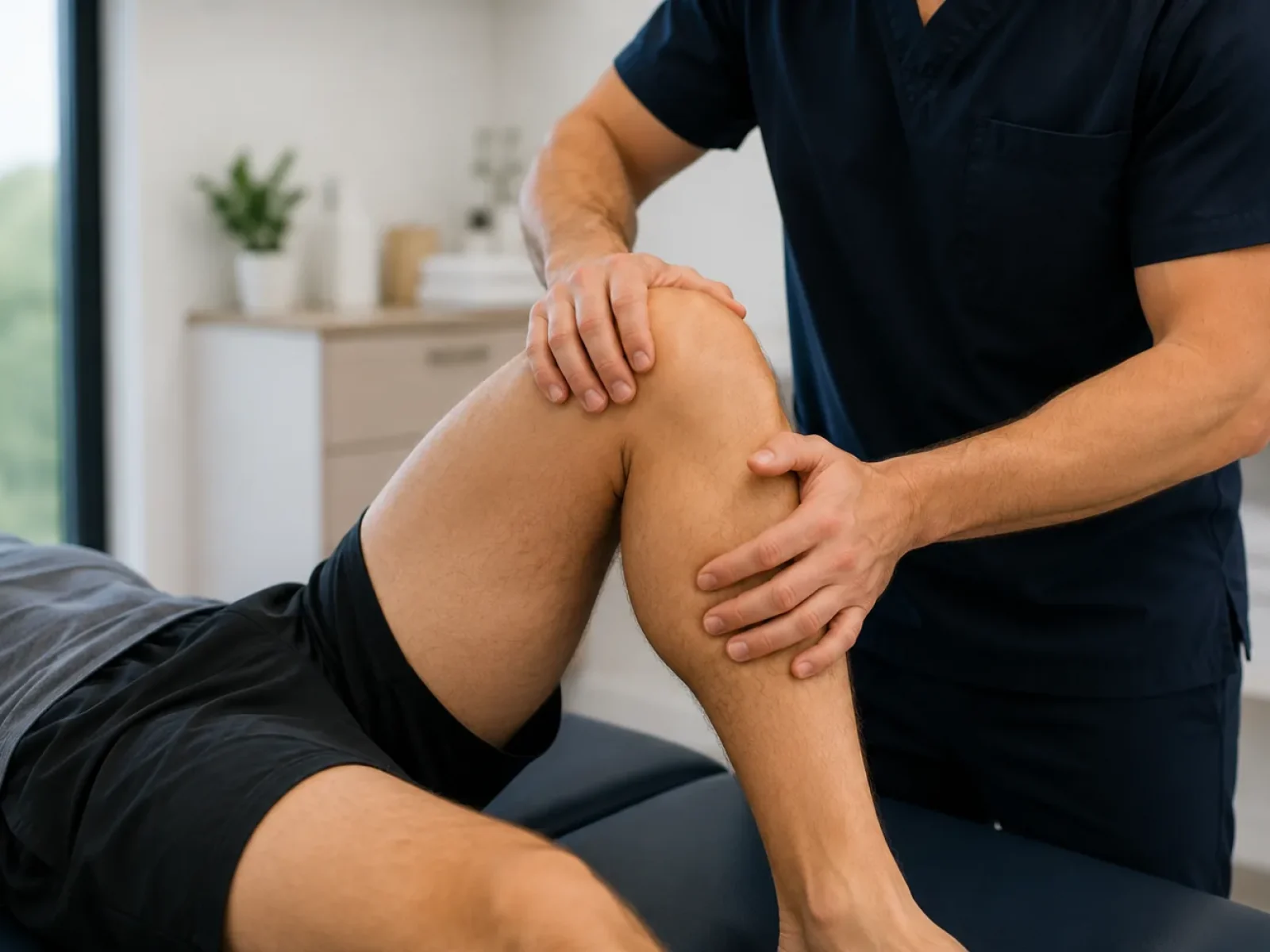 Osteopatía de rodilla en QuiroHome