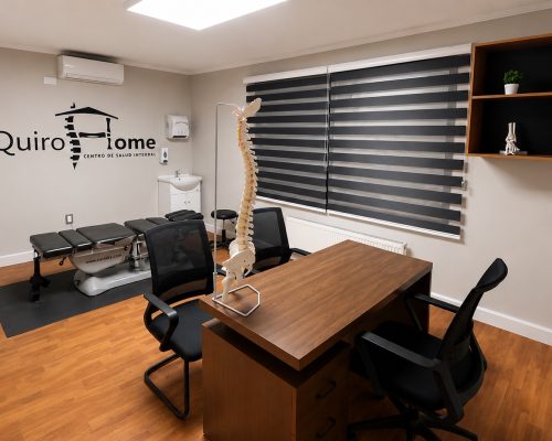 Box de quiropraxia de QuiroHome Providencia